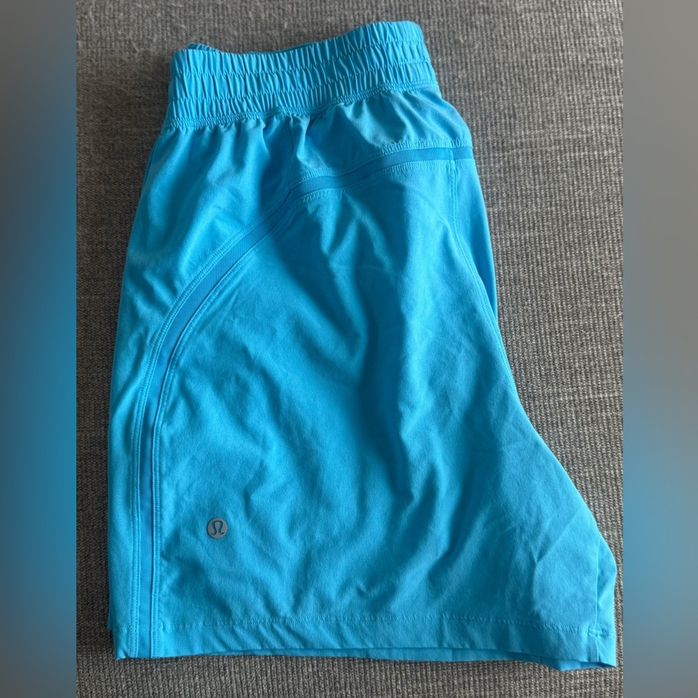 Lululemon Blue Athletic Skirt with Built-In Shorts